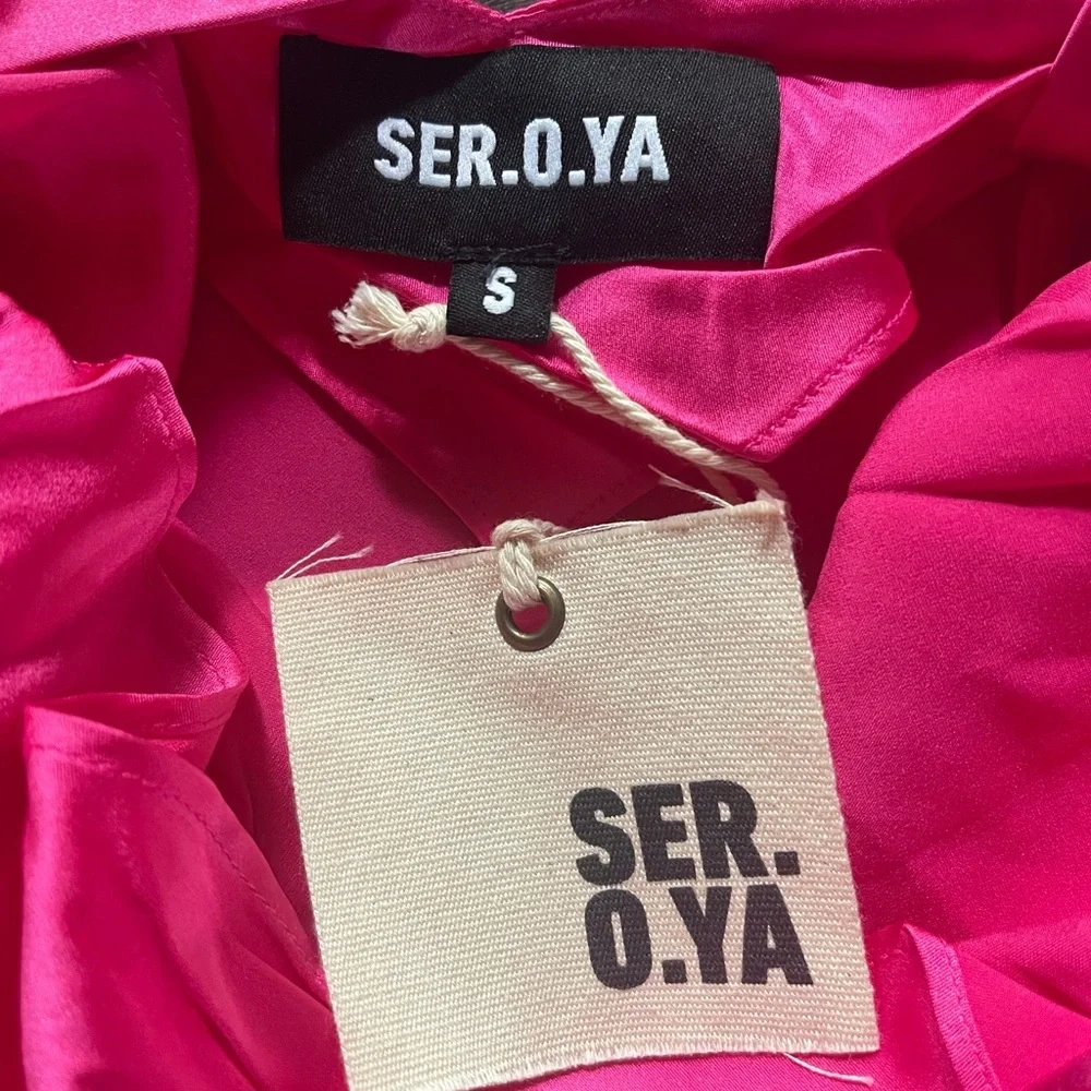 NWT SER.O.YA Emma Silk Dress - Picture 7 of 8